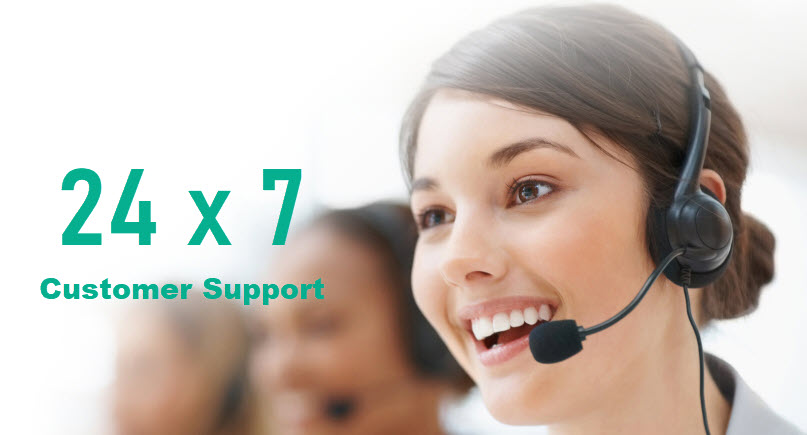 24x7 Support